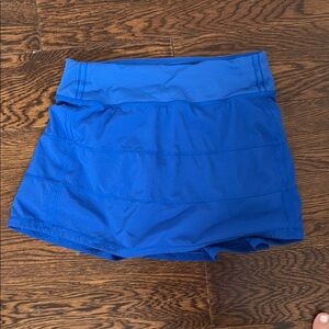 Lululemon Athletica Blue Skort for Active Sports